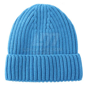 Prix de gros, logo personnalisé, bonnets en jacquard, bonnets en coton pour hommes, bonnets respirants - Product Image 2