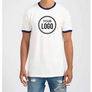 Tultex เสื้อยืดแขนสั้นสำหรับผู้ชาย, เสื้อยืดผ้าคอตตอนผสมขึ้นถึง3XL 246เสื้อยืดแขนสั้นสั่งทำได้ - Product Image 5