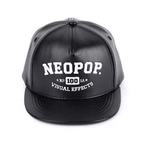 Gorra Deportiva Unisex Personalizada al por Mayor, de Algodón Negro, de 5 Paneles, Transpirable, Impermeable, con Cierre a Presión, Bordado de Letras, Ajustable - Product Image 1