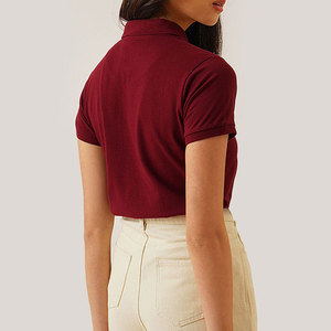 Summer Wear Outdoor Usage Women Polo Shirts Easy Wear Soft Fabric Women T Shirts Best Selling Women Polo Shirt - Product Image 2