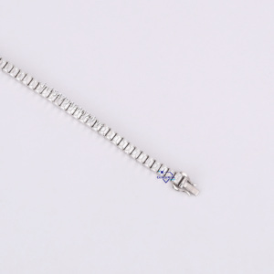 แฟชั่นใหม่ล่าสุดสร้อยข้อมือเทนนิสสไตล์คลาสสิก14kt สีขาวทองมรกตห้องปฏิบัติการปลูกเพชรที่ดีของผู้หญิง - Product Image 2