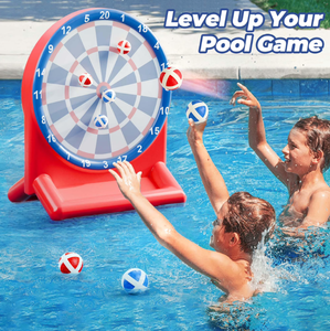 Jeu <span class=keywords><strong>de</strong></span> fléchettes gonflable pour piscine pour enfants <span class=keywords><strong>de</strong></span> 6 à 12 ans, flotteurs <span class=keywords><strong>de</strong></span> piscine, <span class=keywords><strong>jeux</strong></span> aquatiques, fête <span class=keywords><strong>d</strong></span>'<span class=keywords><strong>été</strong></span> en plein air, cadeau amusant - Product Image 6
