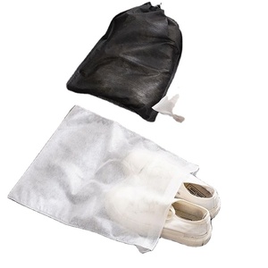 Sac à chaussures écologique en non-tissé avec cordon de serrage - Product Image 5