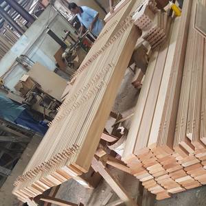 Profilés et rails de porte en bois dur ignifugés (FSC 100%) - Product Image 2