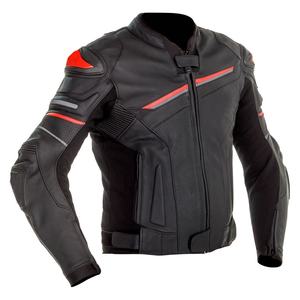 Última moda Regular Fit chaquetas de cuero genuino de la motocicleta de los hombres de calidad superior chaqueta de cuero para la venta - Product Image 1