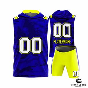 Uniforme de fútbol americano Pro 7v7 OEM diseñado para agilidad y movimiento con camiseta flexible de fútbol americano - Product Image 4