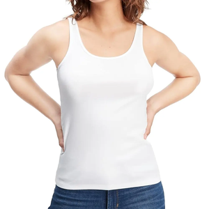 Venta al por mayor logotipo personalizado de secado rápido mujeres gimnasio Yoga Tank Top mujeres tallas grandes mujeres camisetas sin mangas - Product Image 1