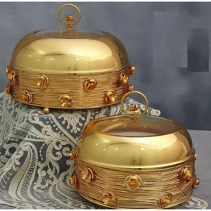 Suministros de Hotel Decoración de Mesa para el hogar Servidor de comida Cazuela Plato Ocasión especial Comida Servir Olla Cazuela Plato lateral - Product Image 2