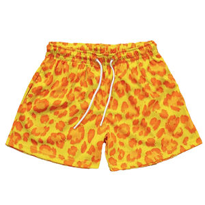 2025 Short de bain anti-rides respirant et écologique pour hommes personnalisé avec impression par transfert de sublimation gratuit Short de plage de service OEM - Product Image 5