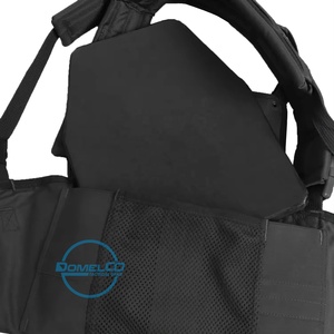 Chaleco táctico de seguridad con cuello en V ajustable, ligero, portador de placa Molle para exteriores, arnés transpirable, impermeable, Camuflaje, informal - Product Image 4