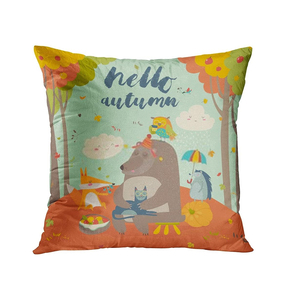 Fourniture en vrac dernière conception 100% coton matériel décoration de la maison impression personnalisée housse de coussin - Product Image 5