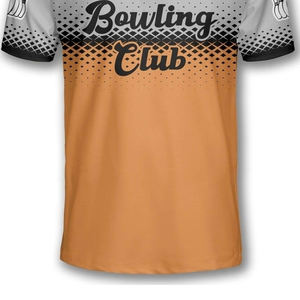 Camiseta de bolos con logotipo de equipo personalizado para hombres de alta calidad, ropa deportiva de impresión completa sublimada con tinte en blanco para jugadores de bolos - Product Image 3