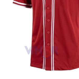 Impression de logo personnalisé sur vêtements de baseball, vêtements de softball à séchage rapide, vêtements de softball vierges pour hommes et femmes, maillot de baseball sublimé, vente en gros de maillots de baseball - Product Image 5