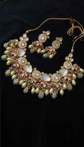 Ensembles de bijoux artificiels en acier inoxydable pour femmes de qualité supérieure 3 pièces les plus vendus en vente en gros prix bon marché pour les mariages - Product Image 5