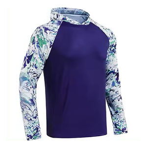 Offre Spéciale Sweat à capuche de pêche sur mesure pour hommes 100% Polyester imperméable à l'eau Sublimation Print Design avec logo - Product Image 4