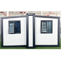 Maison conteneur extensible Starshine 20 pieds, 2 chambres, double aile, maison conteneur extensible chinoise sans salle de bain