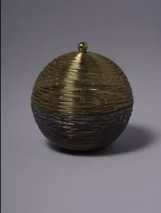 Exclusive Quality Hot Pot Unique Design <b>Wire</b> Casserole Silver Color Pot for Wedding Export Price - Product Image 2