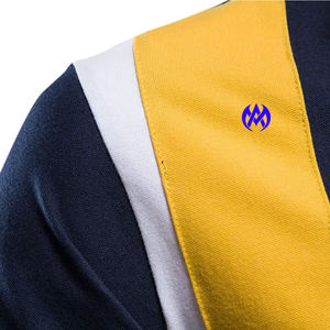 Polo informal liso de golf con logotipo personalizado de alta calidad al por mayor, Polo profesional transpirable recién llegado para hombre - Product Image 3