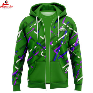Sublimated hoodie <b>zipper</b> <b>jacket</b> top - Product Image 3
