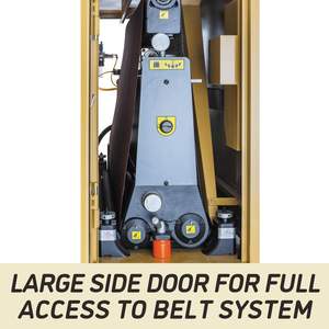 Lijadora de Banda de 43 Pulgadas de Ancho, 25 HP, 230/460V, Trifásica, para Lijar Madera y Metal, Uso Industrial y Bricolaje, Aplicación Automotriz, Voltaje Nominal de 220V - Product Image 2