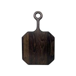Tabla de Cortar de Madera Maciza con Acabado Oscuro y Mango |   Tabla de Cortar de Madera Resistente para Cocina, Hotel, Restaurante, Uso en Exportación - Product Image 3