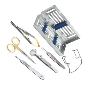 Eye Surgery <b>Instruments</b> Minor Micro Surgery <b>Veterinary</b> Kit <b>Veterinary</b> <b>Instruments</b> Stainless Steel Made by SurgiRight <b>Instrument</b> - Product Image 4