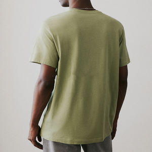 Vêtements pour hommes, fabricant de t-shirts, vente en gros, dernier design, 100% coton, molleton, décontracté, couleur personnalisée, respirant, confortable - Product Image 2