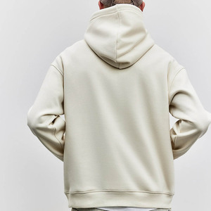 Pulls à capuche personnalisés les plus vendus pour hommes avec haut GSM et capuche réglable sweat à capuche chaud en tissu mélangé de coton pour hommes - Product Image 1