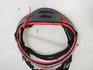 High on Demand 3-Row Brow-Band Dressage Leather <b>Bridle</b> with Red Padding Attractive From Indian Supplier... - Product Image 3