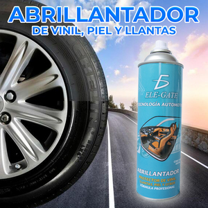Abrillantador de Vinilo y Neumáticos en Aerosol de 450 ml, Producto Líquido para el Cuidado del Automóvil, para el Mantenimiento de Vehículos - Product Image 3