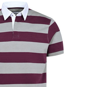 Polo de algodón y poliéster de empresa de alta calidad para hombre, polo con logotipo bordado personalizado para hombre, servicio OEM para hombre - Product Image 6