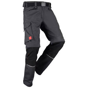 Pantalons de travail tendance pour hommes, vêtements de travail utilitaires avec poches à outils, tissu confortable et respirant pour un usage quotidien - Product Image 2