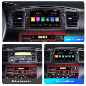 Mekede Coche pantalla Carro Bluetooth Điều Hướng Xe Hơi 360 Âm Thanh Stereo Car-Chơi Đa Phương Tiện Cho Toyota Corolla E120 <span class=keywords><strong>BYD</strong></span> <span class=keywords><strong>F3</strong></span> - Product Image 3