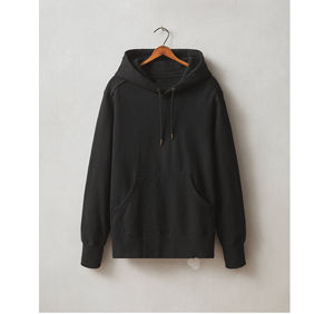 Sudadera con capucha de algodón unisex, venta al por mayor, bolsillo personalizado con capucha y logotipo bordado, suministro ODM para hombres y mujeres - Product Image 5