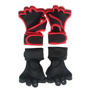 Gants en néoprène sans doigts d'haltérophilie unisexe robustes pour les sports d'entraînement de fitness - Product Image 6