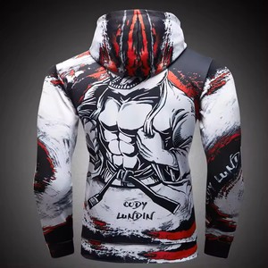 2024 Designerพร้อมสต็อกCUSTOM Made Unisexผลิตภัณฑ์ใหม่ 3Dพิมพ์Hoodiesเสื้อสวมหัวอะนิเมะระเหิดOversize Hoodie - Product Image 4