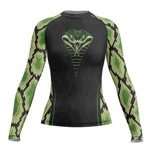 เสื้อรัดกล้ามเนื้อแบบยูนิเซ็กซ์: เสื้อแขนยาวสำหรับ BJJ, MMA และการฝึกซ้อมในยิมแบบแห้งเร็ว - Product Image 6