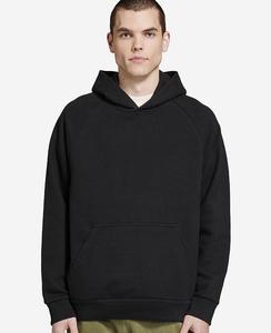 Sweat-shirt à capuche à manches patchwork unisexe épais et lourd en polaire vierge 2025 New Fashion Top Quality Manufacturer - Product Image 2