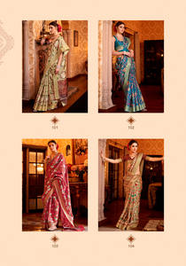 ส่าหรีพิมพ์ลาย pichwai Rang manipuri งานพิมพ์ลาย pichwai ส่าหรีแบบดั้งเดิมของอินเดียที่มีดีไซน์ที่ประณีต - Product Image 4