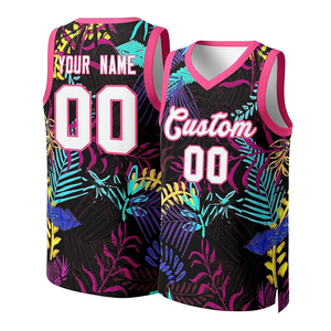 Sublimación Ropa deportiva personalizada 100% Poliéster Malla ligera que absorbe la humedad para hombres y niños Camisetas de baloncesto - Product Image 5