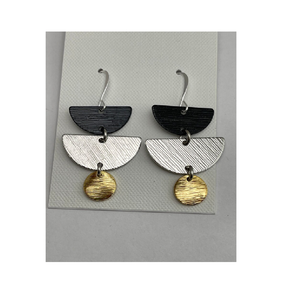 2025 Special Best City Crafted <b>Brass</b> Jewelry Earrings in Warren USA Made of <b>Sheet</b> modern sunflower design earrings for girls - Product Image 1