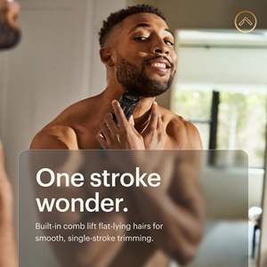 Recortadora de Pelo de Precisión Premium, Impermeable, Eléctrica, para Zona Íntima y Cuerpo, Set de Aseo Corporal y Barba, con Batería - Product Image 3