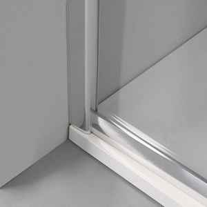 Box Doccia Semicircolare 90x90 con Vetro Trasparente 6MM Collezione Genova - Product Image 6