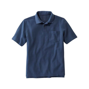 Camisetas de Hombre de Último Diseño en Azul, 100% Algodón, de Alta Calidad, Color Sólido, Tejido Transpirable, Manga Corta, Personalizadas - Product Image 6