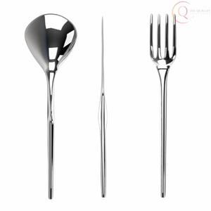 Juego de Cubiertos Decorativos Ecológicos para Decoración de Mesa de Comedor y Fiestas |   Elegante Colección de Cubiertos de Acero Inoxidable Personalizada - Product Image 6