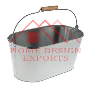 ถังน้ำแข็งทำจากเหล็กชุบสังกะสีทรงรีสำหรับงานปาร์ตี้และงานแต่งงานทำจากเหล็กชุบสังกะสีขนาดใหญ่ - Product Image 4