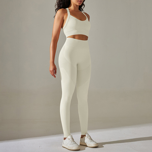 Ensembles de vêtements de yoga sans couture pour femmes 2 pièces Fitness & Yoga Wear Gym Sportswear - Product Image 2