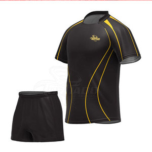 Uniforme de Rugby de Alta Calidad, Talla Grande, para Equipo, con el Mejor Material, Transpirable, de Secado Rápido, con Nombre de Equipo Personalizado para Hombre - Product Image 1