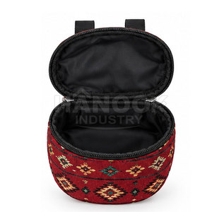 Sac de selle professionnel portable en polyester, motif nature personnalisé, impression par sublimation, pour l'équitation et le rangement en randonnée - Product Image 2