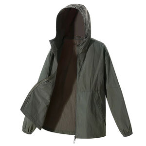 Veste coupe-vent en toile de qualité supérieure pour hommes respirant hiver Design décontracté prix bas et haute qualité 2025 nouveau modèle - Product Image 3